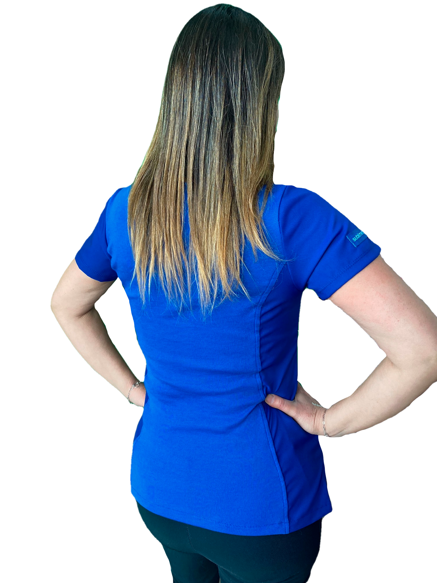 Top Mujer Antifluido - Azul Rey