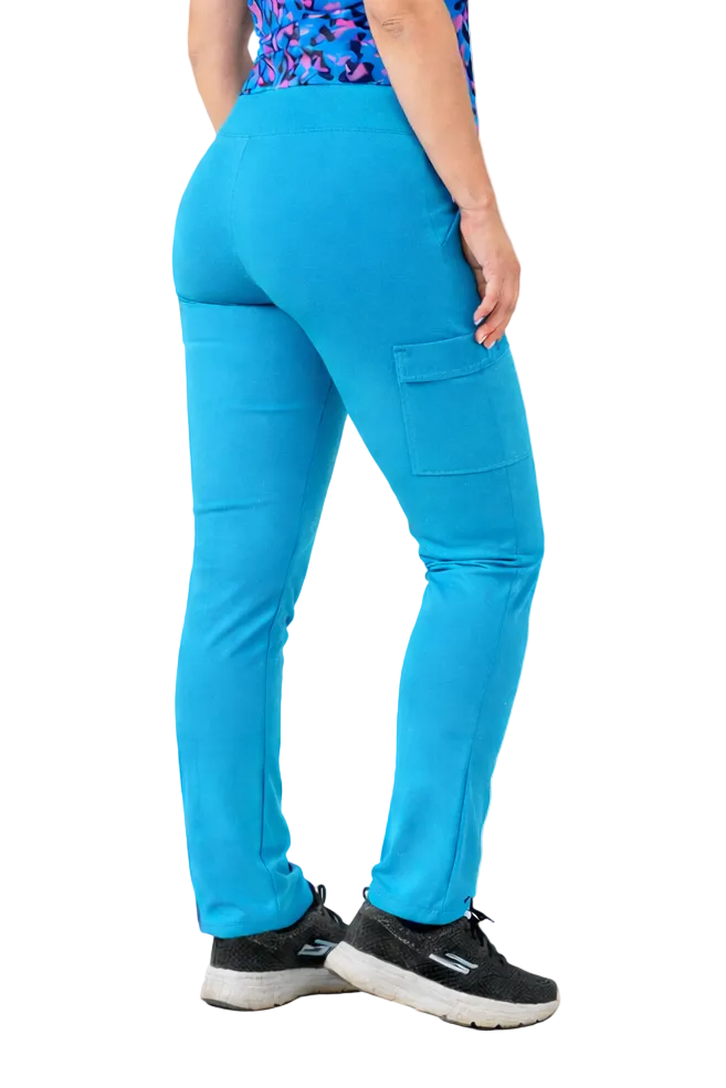 Pantalón Spandex - Celeste