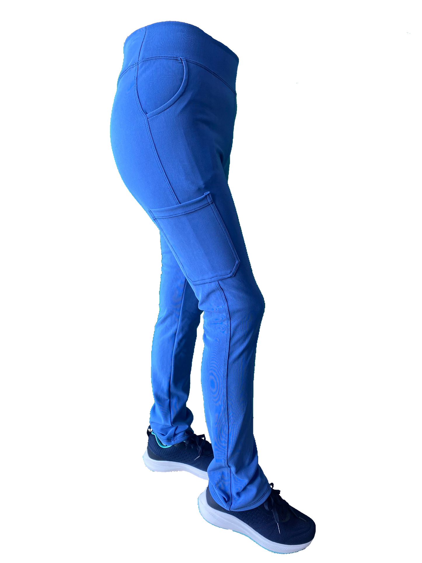 Pantalón Mujer Spandex - Celeste