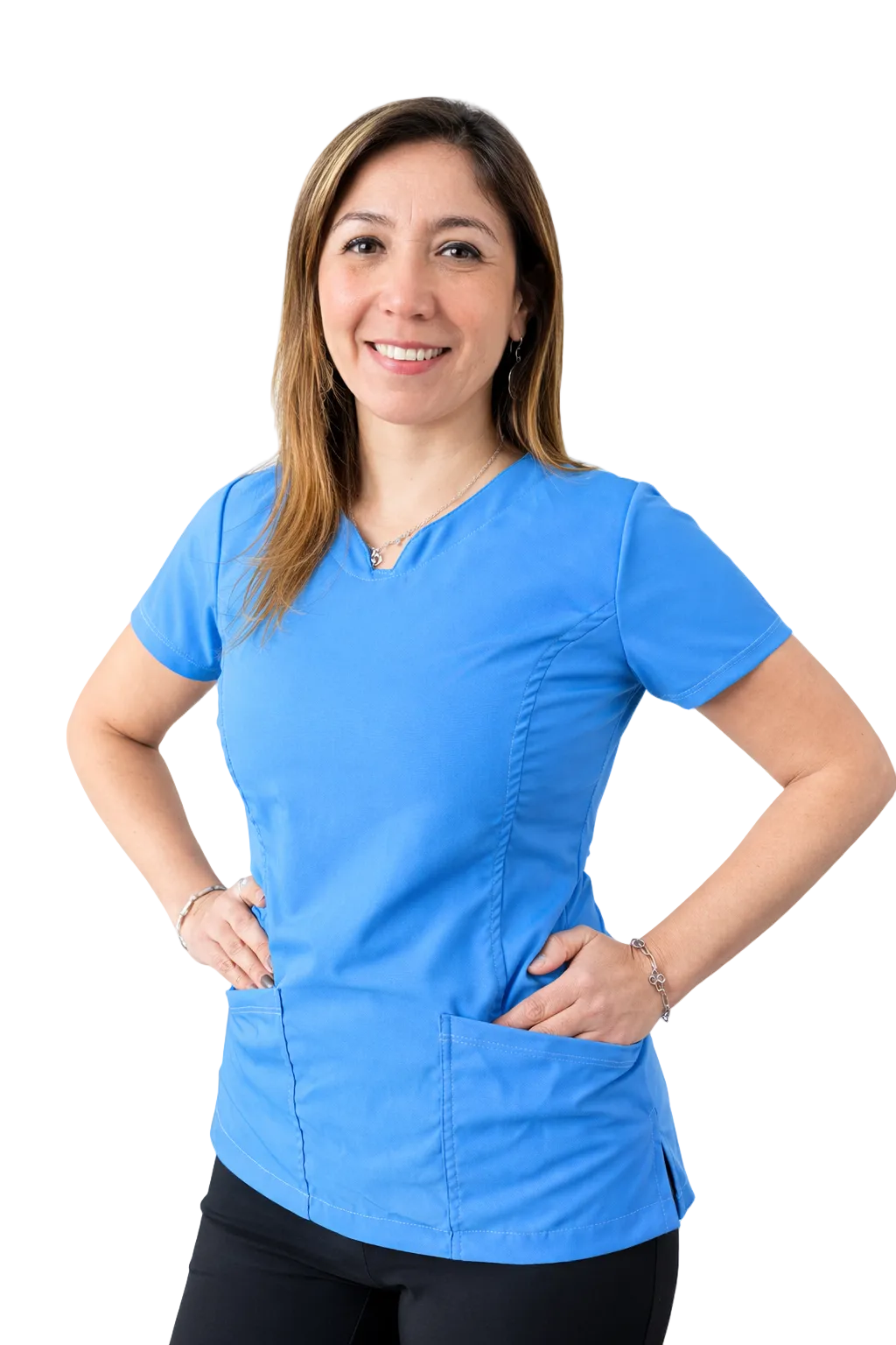Top Mujer Antifluido - Celeste