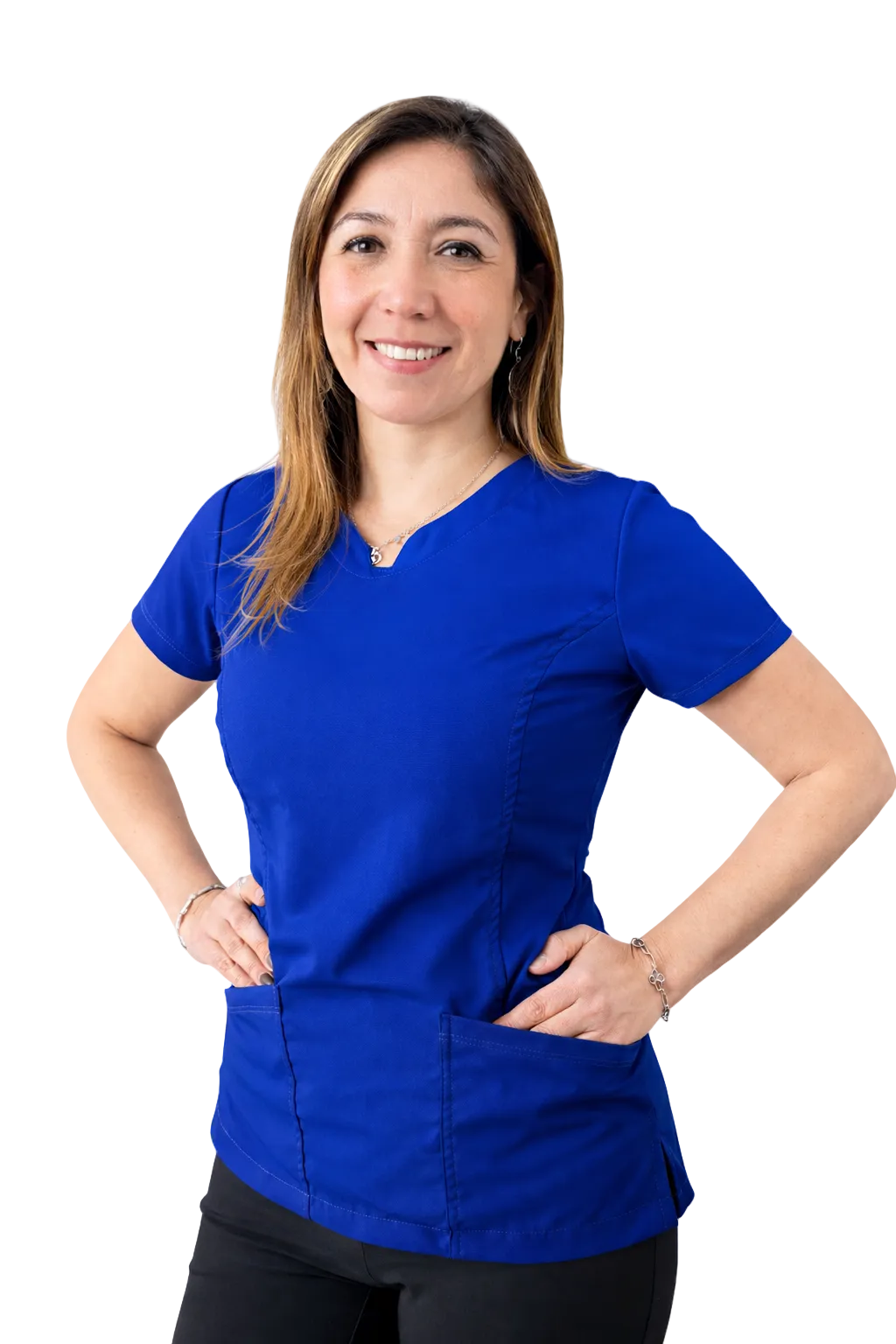 Top Mujer Antifluido - Azul Rey