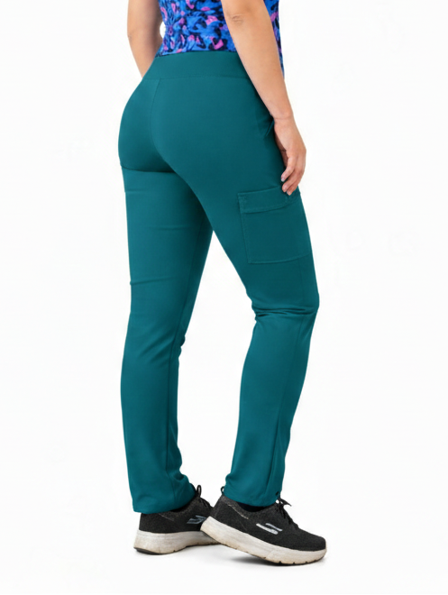 Pantalón Spandex - Petroleo