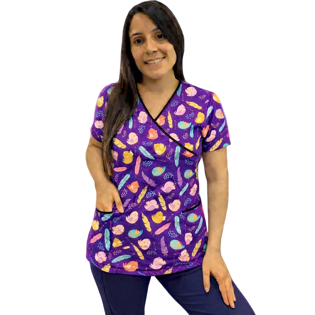 TOP LYCRA - NAT2 MORADO