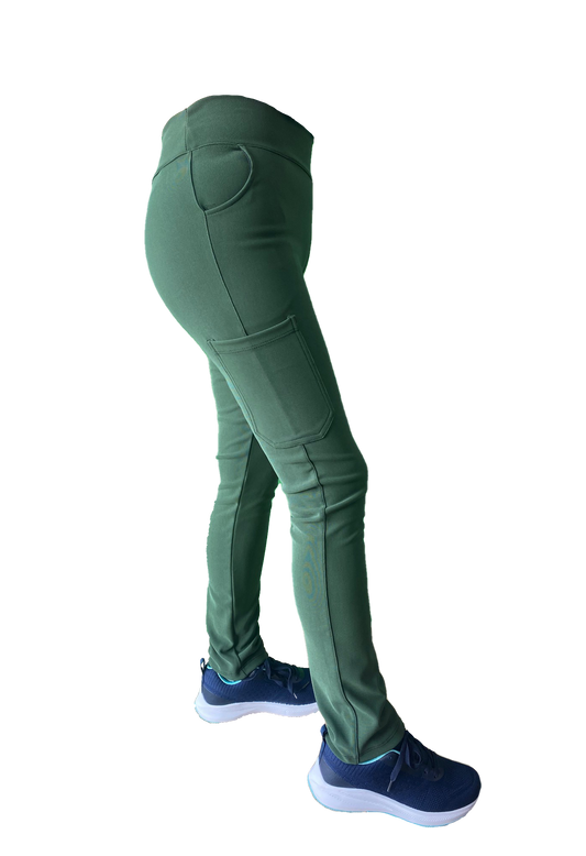 Pantalón Mujer Spandex - Verde Botella