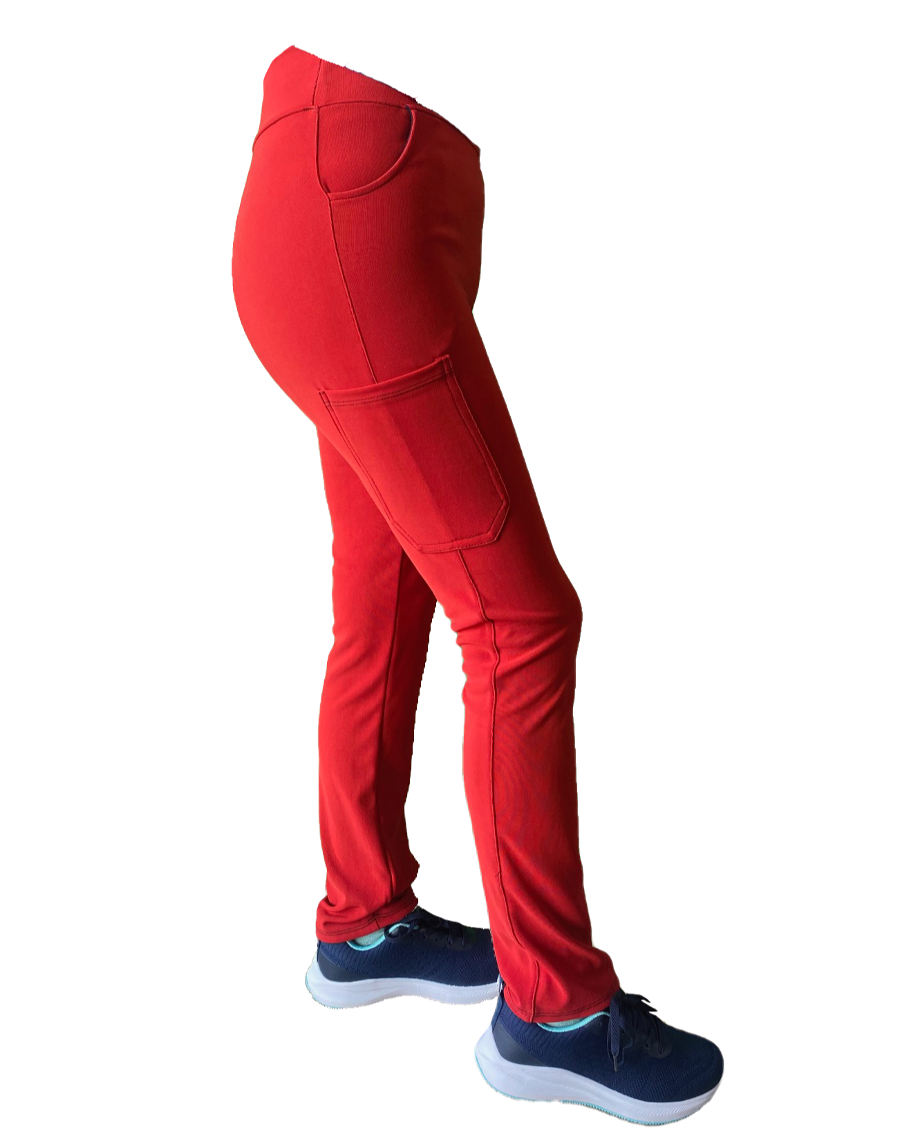 Pantalón Mujer Spandex - Rojo